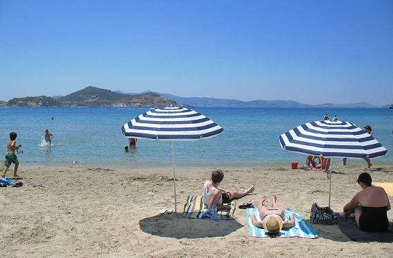 Saint George Beach in Naxos